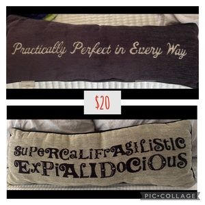 Mary Poppins Lumbar Pillow